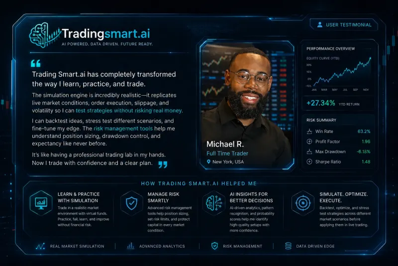 Trader review screenshot