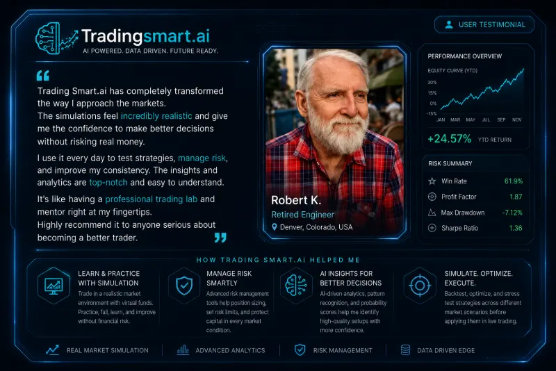 Trader review screenshot