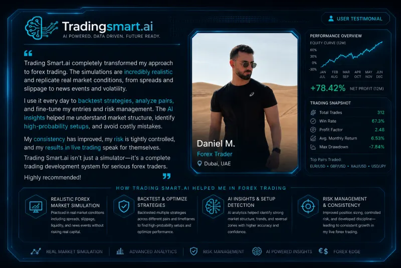 Trader review screenshot